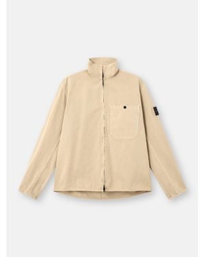Stone Island 1200014 Organic Panama Cotton 'Old' Effect - Natural
