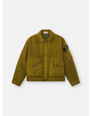 Stone Island 4100035 Dense Oxford Nylon-Tc - Green