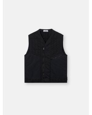 Stone Island G100005 Ultralight Nylon Quilted-Tc - Black
