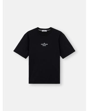 Stone Island 2100023 Organic Cotton Jersey - Black