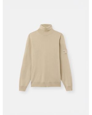 Stone Island 5100066 Light Pure Rws Wool S. I. Ghost - Natural