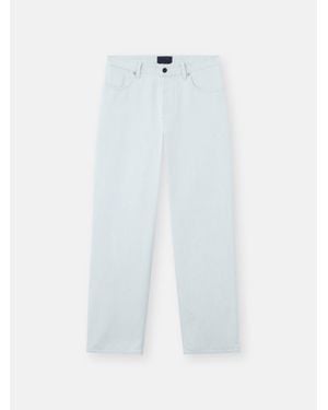 Stone Island J100006 Denim-Ultra Bleached - White