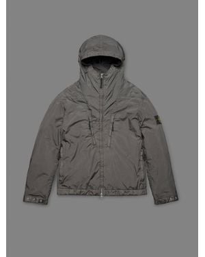 Stone Island 41Ns001 Garment Dyed Crinkle Reps Ny No Seasons - Gray