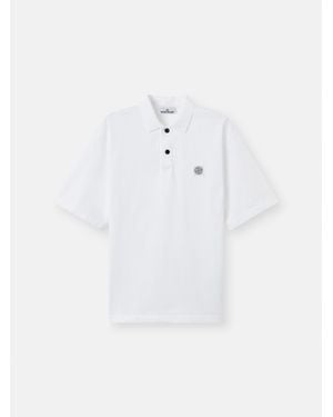 Stone Island 6100004 Organic Heavy Cotton Jersey - White