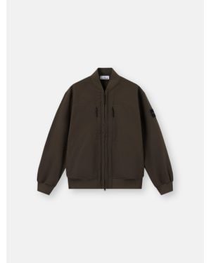 Stone Island Q100006 Soft Shell-R E. Dye Technology - Brown