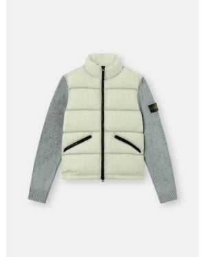 Stone Island 4100063 Seam Faded Light Nylon Tela And Knit - Multicolour