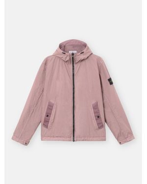 Stone Island 4100001 Crinkle Reps Ny - Pink