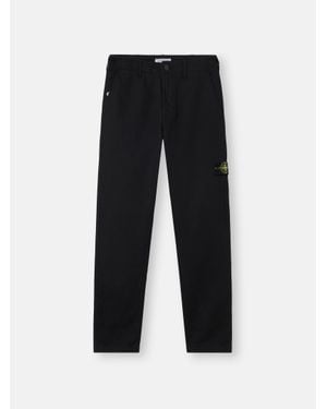 Stone Island 3100001 Dense Cotton-Tc - Black