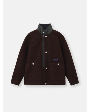 Stone Island Q100020 Felted Wool Polyester Marina - Black