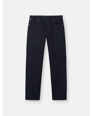 Stone Island J100008 Selvedge Denim-Raw - Blue