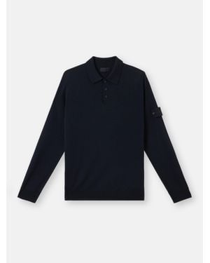 Stone Island 5100071 Light Rws Pure Wool Ghost - Blu