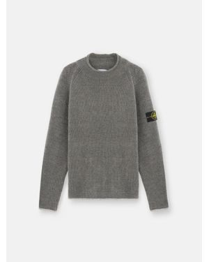 Stone Island 557A9 Cotton Chenille - Grey