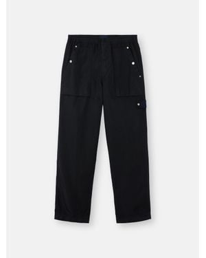 Stone Island 3100002 Dense Oxford Nylon-Tc - Black