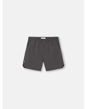 Stone Island L100005 Recycled Stretch Nylon Tela S. I. Stellina - Grey