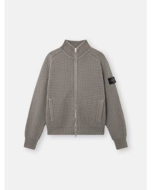 Stone Island 5100034 Mineral Dyed Regenerated Cotton - Grey