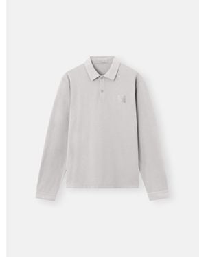 Stone Island 2200005 Organic Cotton Jersey Crepe S. I. Ghost - White