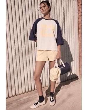 Stradivarius Short Tecnico Fascia Laterale - Neutro