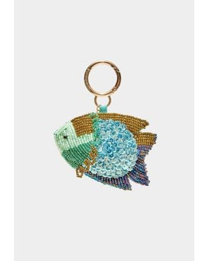 Stradivarius Charm Pesce Perline - Blu