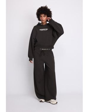 Stradivarius Pantaloni Jogger Dettaglio Boxer - Nero