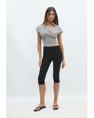 Stradivarius Camicia A Quadri Con Fusciacca - Multicolore