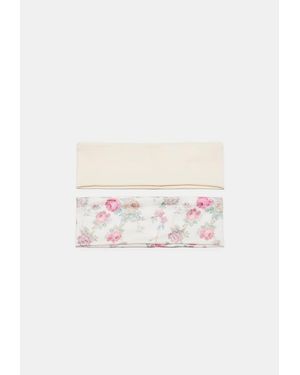 Stradivarius Set 2 Fasce Per Capelli Elasticizzate Stampa Floreale - Bianco