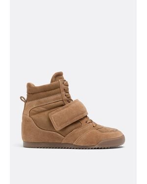 Stradivarius Sneaker Con Zeppa Interna - Marrone