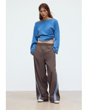 Stradivarius Pantalone Tecnico - Blu