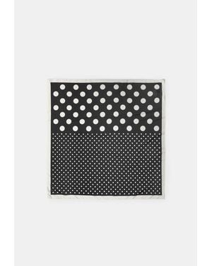 Stradivarius Foulard A Pois - Nero