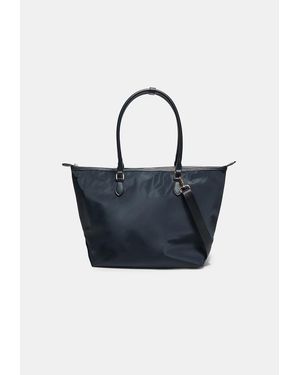 Stradivarius Borsa Shopper Combinata A Tracolla - Blu
