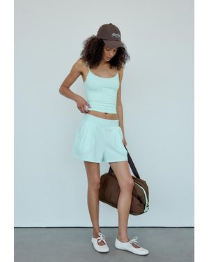 Stradivarius Canotta Basic Con Spalline - Blu