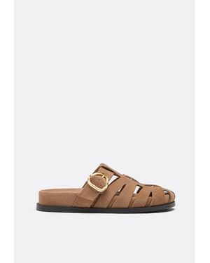 Stradivarius Sandali Slingback - Bianco