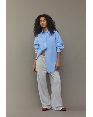 Stradivarius Camicia Lunga - Grigio