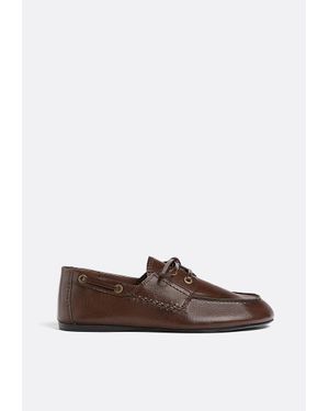 Stradivarius Mocassini Dettaglio Cucito - Marrone