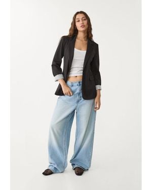 Stradivarius Blazer Slim Fit - Nero