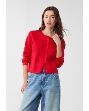 Stradivarius Cardigan - Rosso