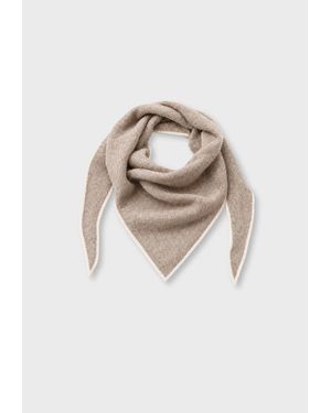 Stradivarius Sciarpa Triangolare - Bianco