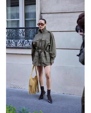Stradivarius Parka - Blu