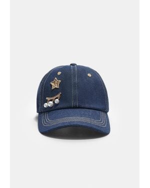 Stradivarius Cappellino - Blu