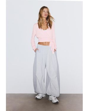 Stradivarius Cardigan Incrociato - Bianco