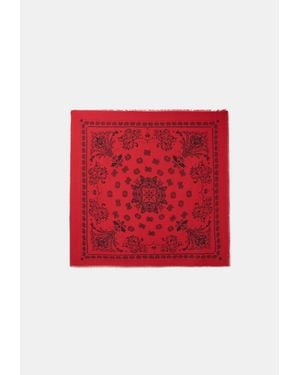 Stradivarius Foulard Effetto Cashmere - Rosso