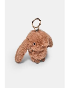 Stradivarius Portachiavi Charm Coniglio - Bianco