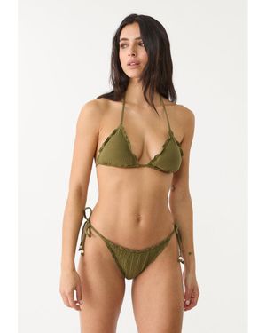 Stradivarius Slip Alla Brasiliana Testurizzati - Multicolore