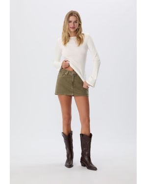 Stradivarius Maglietta Basica Maniche Svasate - Bianco