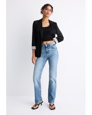 Stradivarius Blazer Slim Fit - Blu