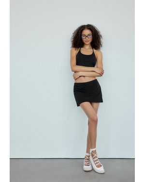 Stradivarius Gonna Pantalone Basic - Grigio