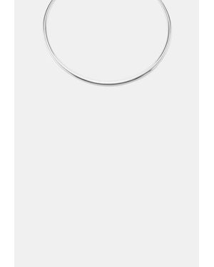 Stradivarius Choker Flessibile - Bianco