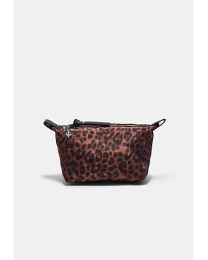 Stradivarius Nécessaire Leopardato - Marrone