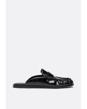 Stradivarius Mocassini Morbidi Slingback - Nero