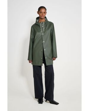 Stutterheim Stockholm Lightweight Raincoat - Green