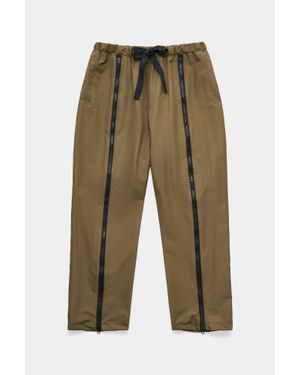 Stutterheim Bash Zip Nylon Rain Trouser Matte - Green
